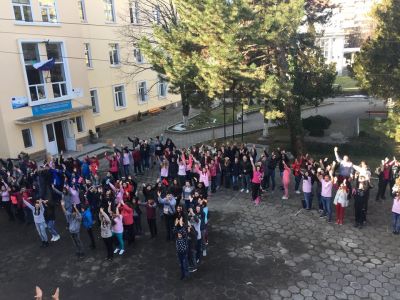 Ден на розовата Фланелка - Национална професионална гимназия по ветеринарна медицина Проф. д-р Д. Димов - Ловеч